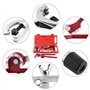 Kit de cintrage pour Tuyau de Frein 11 pièces Trousse à Outils Flare Kit d'évasement de Tuyau Kit d'évasement de réparation de T