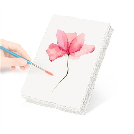 20 Feuilles Papier Fait Main