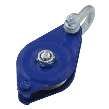 Poulie Simple En Acier Inoxydable - Renvoi CâBle Levage OrientéE Forme U Convient Pour Les Usines Mines L'Agriculture Constructi