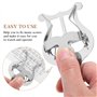 Generic Fourche de marche pour trompette, trombone, cor de forêt, support de partition, petite lyre, pince pour cahier de partit