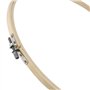 ZEONHAK Lot de 10 cercles à broder en bambou de 30 cm pour travaux manuels