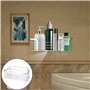 Panier de Douche Acier Inoxydable, étagère de Douche sans Perçage, Panier Support Étagère Organisateur à Suspendre de Salle de B