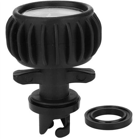CENPEK Manomètre de pression d'air 30 PSI simple baromètre avec pompe à main haute pression pour kayak Accessoires pour bateau g