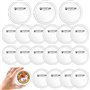 RXKFIGX 30Pcs Badges Ronds Personnalisables 60mm Badge Personnalisé en Acrylique Transparents Set de Faire Ses Badges avec Eping