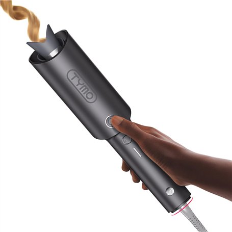 TYMO Boucleur a Cheveux Fer à Friser Automatique - CURLPRO Fer a Boucler Automatique Portable 25mm avec 3 Températures Réglables