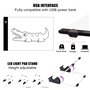 JOYBOY Tablette Lumineuse A4,Diamond Painting Accessoires,Luminosité Réglable Portable Table Lumineuse Planche Dessin avec USB C