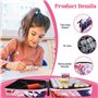TAVADA Diamond Painting Accessoires Boite de Rangement,70 Emplacements Boite Diamond Painting Rangement,Boîtes d'accessoires de