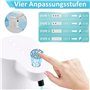 IGUGI Distributeur de Savon Automatique, 420ml Distributeur de Savon sans Contact USB Rechargeable Distributeur Savon Mural IPX5