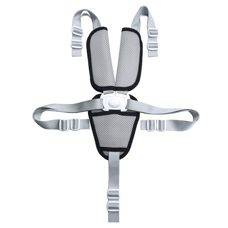 Fitzulam Sangles de Sécurité pour Chaise Haute Harnais 5 Points de Rechange pour Enfants avec Coussinets Epaules Convertibles po