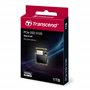 Transcend M.2 NVMe SSD 1 to 2230 PCIe Gen4 x 4 Lecture maximale : 5 000 Mo/s Écriture maximale : 3 500 Mo/s Clé M TS1TMTE310S-E