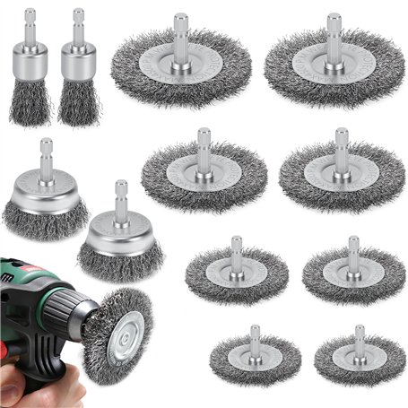 Brosse Métallique pour Perceuse