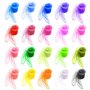 Comius 20 Pièces Multicolores Écharpes à Jongler Foulards de Rythme dans