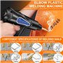 Kit Reparation Plastique avec 6 types de chevilles à souder 900 pièces
