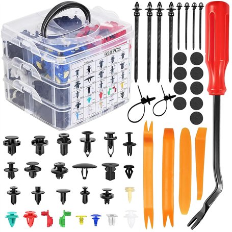 KIMIGO 1105PCS Clips Voiture