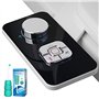 Pulvérisateur Bidet Non Électrique AVEC Double Bus RésostadesToyeuses - Nettoyage Avant et Arrière - Bouton Poussoir Réglable Po