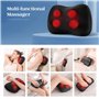 Coussin de Massage Shiatsu cou Épaule dos Masseur Électrique avec Fonction de Chauffage et Masseur de Pétrissage des Tissus Rota