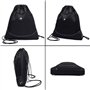 STAY GENT Cordon Sac à Dos de Basketball Sac à Dos Sport pour Homme Femme Garçons Filles, Pliable Sac de Foot pour Football Sac