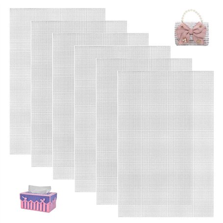YZROHYI 6 PCS Feuille de Toile en Maille Plastique 30 X 20 CM
