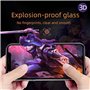 3 Pièces Verre Trempé Pour iPhone 14 iPhone 13 iPhone 13 Pro Film Ecran Protection écran Vitre Protecteur Ultra Résistant Anti R