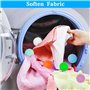 PIWOSGOL Boules Sèche Linge 6 Pièces, Balle de Lavage Machine à Laver, Boules de Sèche Linge Réutilisables, Balle Seche Linge An