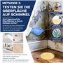 Kit de test de moisissure pour la maison - Test de moisissure pour 10 pièces - Test rapide de l'air ambiant pour la qualité de l