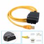 Enet OBD2 OBDii RJ45 Câble Ethernet vers OBD Compatible avec BMW Série F/G ista