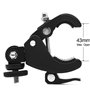 Clamp pour Cameras 2 Pièces Adaptateur Multifonctionnel Double Boule avec Pince inférieure et vis Standard 1/4" pour Appareil Ph
