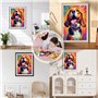 DERJDISF Diamond Painting - Kits De Diamond Painting Adultes, Chien De Compagnie 5d Diamond Painting Stitch, Décoration Murale A