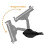 QGECEN Support Universel pour téléphone Portables à Fixer dans l'emplacement pour CD dans la Voiture Rotation à 360 degrés pour