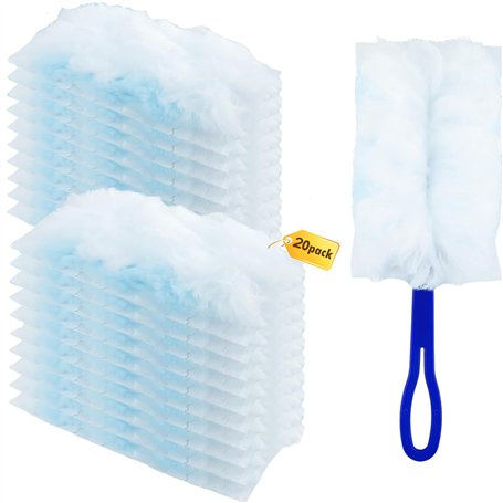 Recharges pour plumeau Tête de Remplacement en Vrac pour Le Nettoyage de la Maison