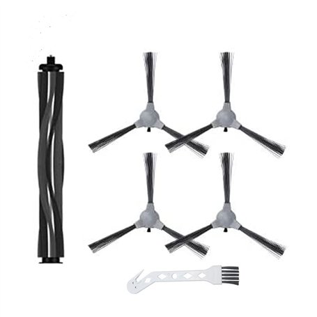 ZRF Kit de pièces de rechange pour aspirateurs Muzili G9070 – 4 brosses latérales