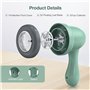 Rasoir Anti Bouloche Vetement, Rasoir Bouloche électrique avec 3 Lames et Câble USB, Portatif Rapide Rasoir Anti Peluche Vetemen