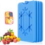 Bangbobi Packs de Glace pour Sacs isothermes - 4 pièces de 200 ML chacune - Éléments de Refroidissement réutilisables Ultra-Minc
