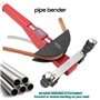 NICCOO Cintreuse pour Tube Multicouche，Cintreuse de Tubes à 90 ° Cintreuse de Tuyauterie Manuelle Cintreuse Manuelle Outil de Ci