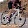 Pédales de vélo 9/16" en aluminium - Pédales de vélo avec roulements étanches - Pédales larges antidérapantes à plateforme pour