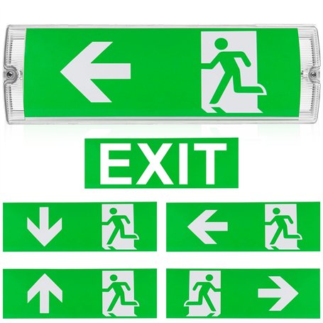 Vaileal Panneau de sortie LED d'urgence : IP65 5 W