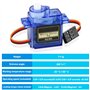 micro servo moteur 9 G pour robot radiocommandé/main/m