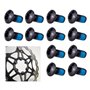 Lot de 12 vis pour disques de frein de vélo