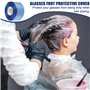 Lot de 400 protections jetables pour lunettes - Protection contre les branches - Pour coiffeur, coloration des cheveux, protecti