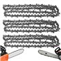 Sporgo Lot de 3 chaînes de tronçonneuse 30 cm 3/8" 1