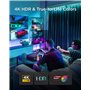 ViewSonic X2-4K Pro 4K HDR Short Throw Smart LED Home Projector with Built-in Google TV