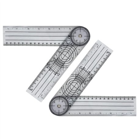 Yicoovey 2 pièces Rapporteur Physiothérapie