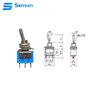 Senven 5pcs professionnelle mini commutateur à bascule avec pré-câblé, sur-arrêt à 2 positions 3 broches 3v / 5v / 12v / 220v / 