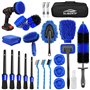 26Pcs Lot de Brosse Nettoyage Voiture