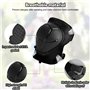 mizikuu Protection Roller Enfant, 7 en 1 Casque Vélo Enfant Kit Réglables Coudières Genouillère Protège Poignets Equipemen pour