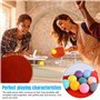 Riisoyu Balles de Tennis de Table, 30 Pieces Balles de Ping-Pong Colorées Balles D'entraînement de 40 mm pour l'entraînement et 