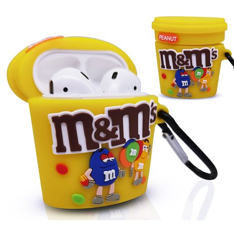 SHAMO Coque de protection 3D en silicone pour AirPods 1&2