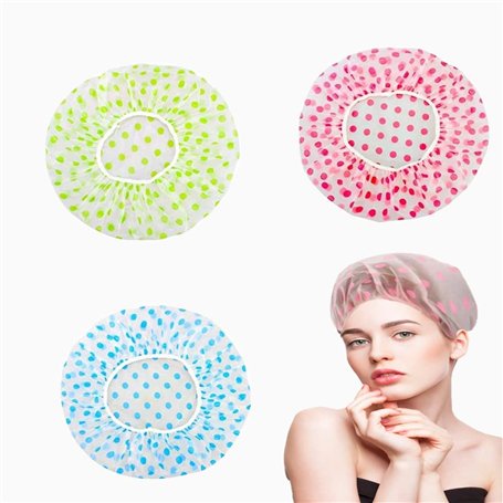 CCLKHY 3 Pièces Bonnet de Douche/de Bain Imperméable