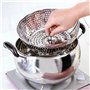 WERTYT Cuiseur à légumes pliable avec insert vapeur, panier vapeur pour légumes, casseroles et différentes cuisines