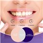 Dentifrice Blanchissant Violet,V34 Color Corrector Serum Inclus Booster de Blanchiment des Dents Blanchiment Dentaire Violettes 